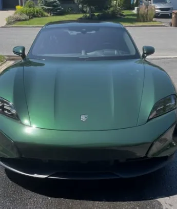 Detailed Porsche exterior