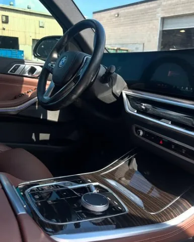 Interior detail BMW X7