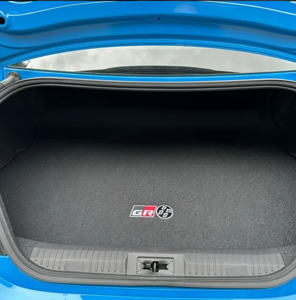 Detailed and vacuumed trunk